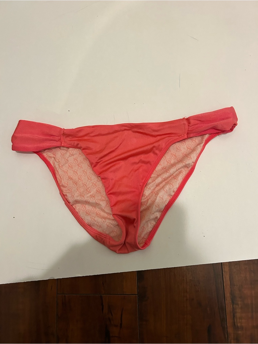 Victoria’s Secret Coral Pink Bikini Bottoms size m